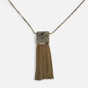 NWT fringe necklace